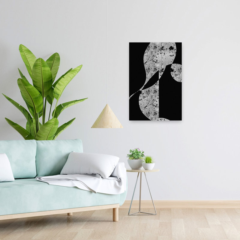 Art contemporain, art contemporain abstrait, H 24 po x l 16 po