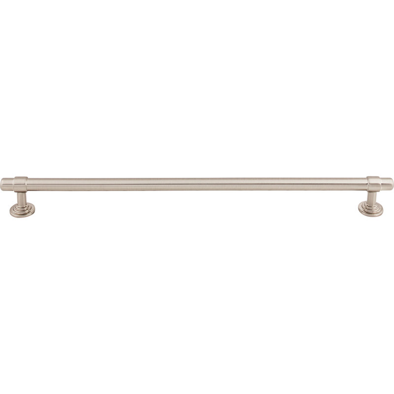 Ellis Bar Pull, Brushed Satin Nickel, 12" Center to Center