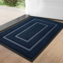 The Twillery Co. Tapis d'extérieur antidérapant en caoutchouc 60 po x 36 po  Rummond Wave et Commentaires - Wayfair Canada