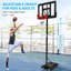 Idealhouse Portable Full-Size Basketball Hoop