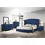 Table de chevet 2 tiroirs Pacific Blue