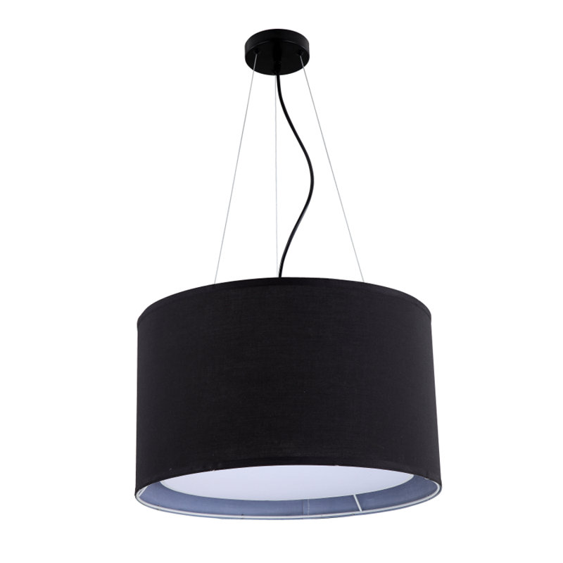 Midgegooroo 4 - Light Drum Pendant, Black