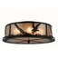 Rustic Lodge 4 - Light Flush Mount