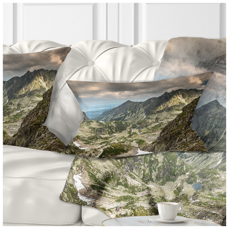 Housse de coussin et insert Landscape Tatra