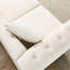 Canapé en velours beige 3 + - Conception classique et dossier doux-1773709052
