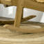 Chaise berçante d'extérieur en bois Outsunny