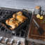 Viking Hard Anodized Roaster W/copper Handles And Double Bonus (2pc Carving Set And Thermometer)