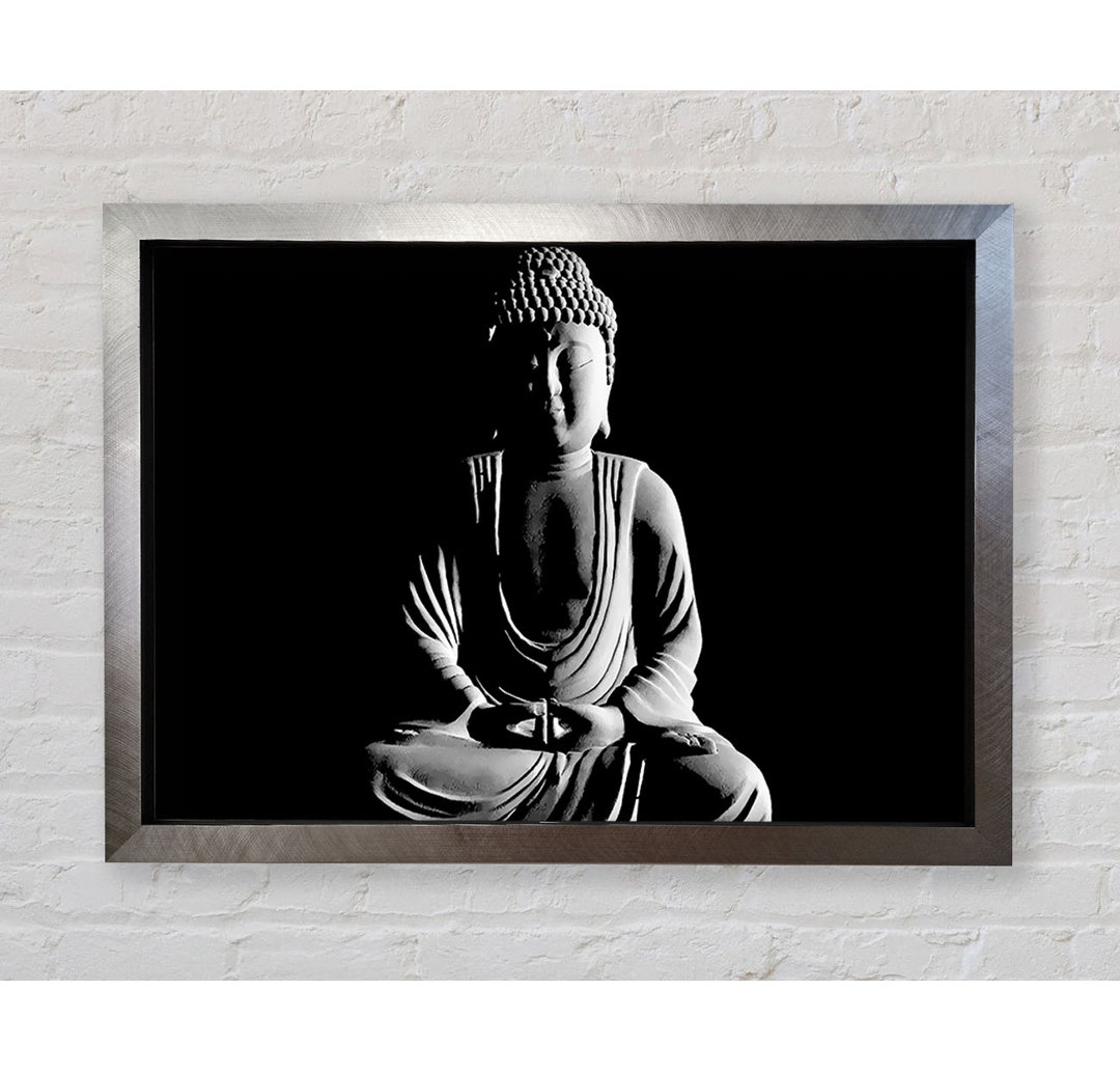 Buddha Light - Einzelner Bilderrahmen Kunstdrucke