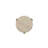 Stone Top End Table - Toffee
