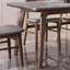 Ensemble de table et chaises gris-109666081