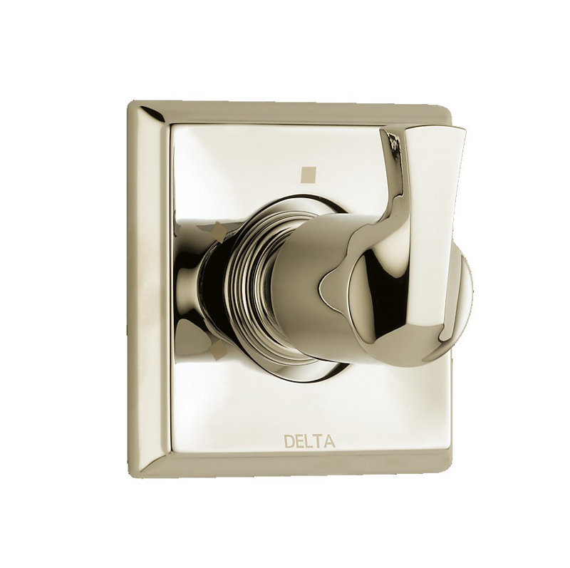 Garniture de robinet inverseur Dryden, Nickel poli brillant