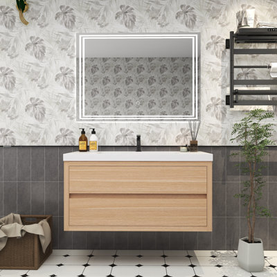 Meuble-lavabo simple 41,5 po avec plateau Futral