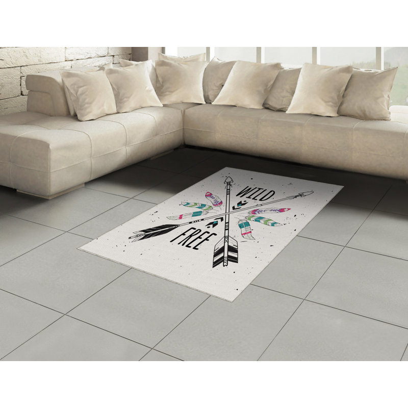 Colrain Hand Woven Area Rug, Rectangle 120 x 180cm