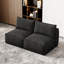 Canapé modulaire en chenille Boneless-1623630241