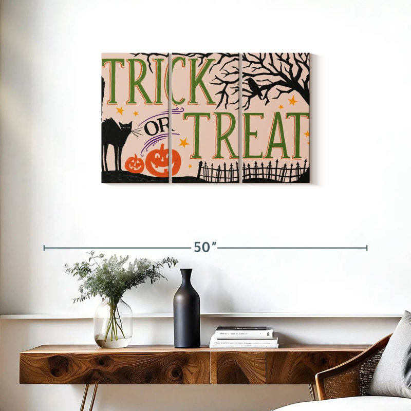 Lelend Halloween Night Color, 20" H x 33" W
