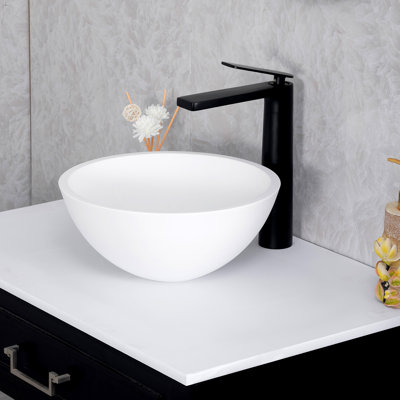 Metro Lane Canley White Circular Sink