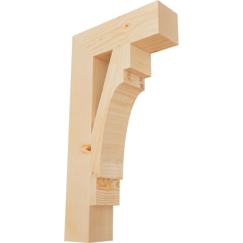 Support Merced Block, Douglas (lisse), H 26 po x l 4 po x P 14 po