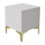40cm W Manufactured Wood Bedside Table