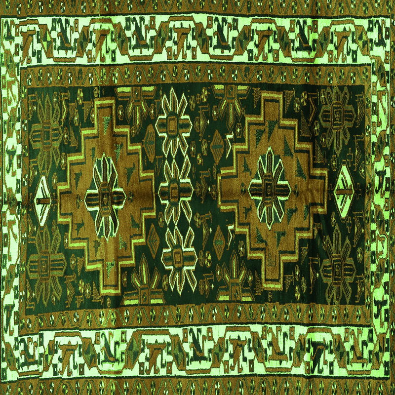 Performance Oriental Indoor Rug, Square 5'