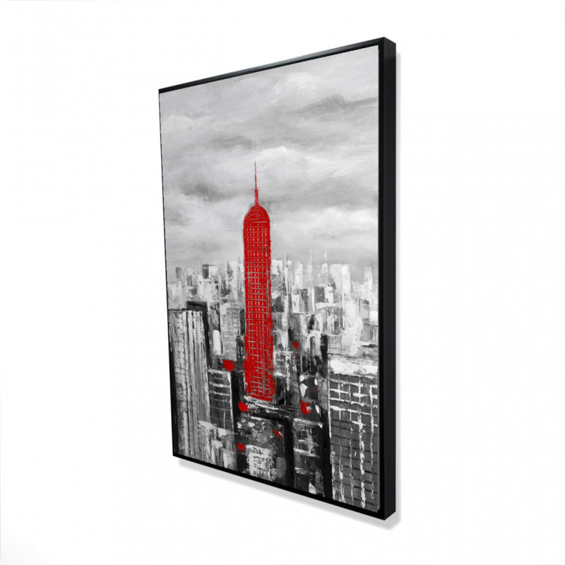 «Empire State Building of New York», reproduction sur toile