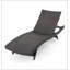 Chaise longue en osier Salem