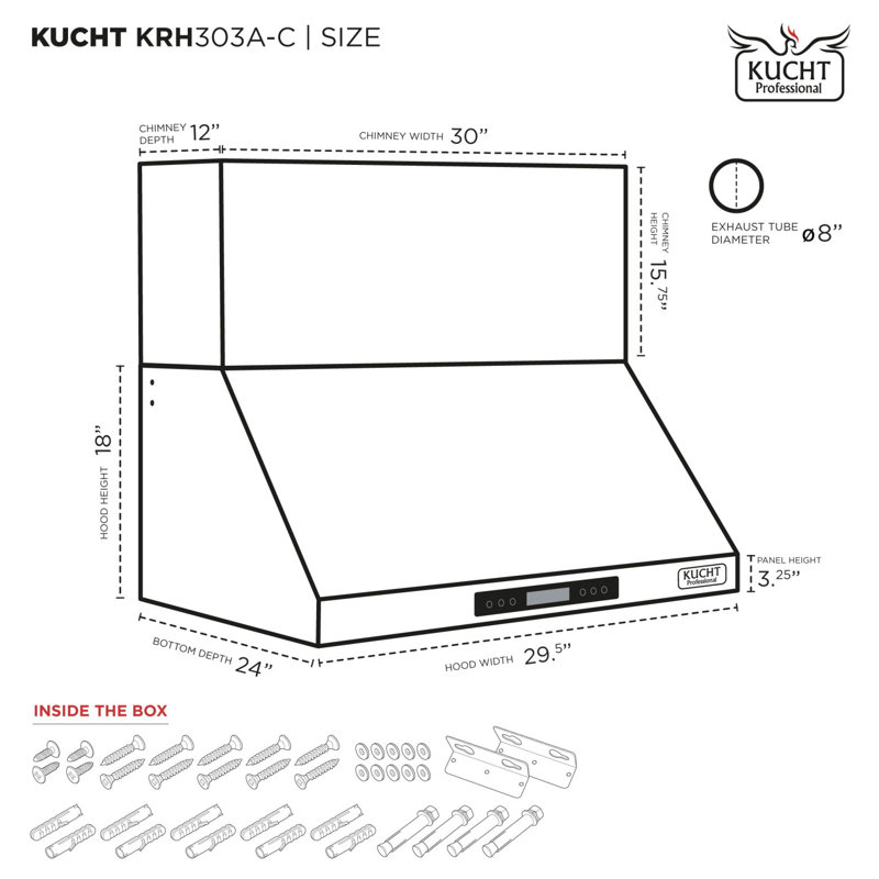 Kucht 30'' W Natural Gas Range