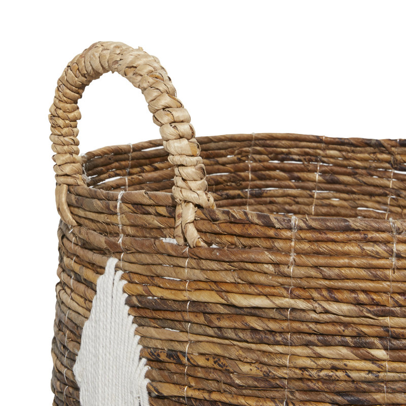 Ensemble de 2 paniers en osier