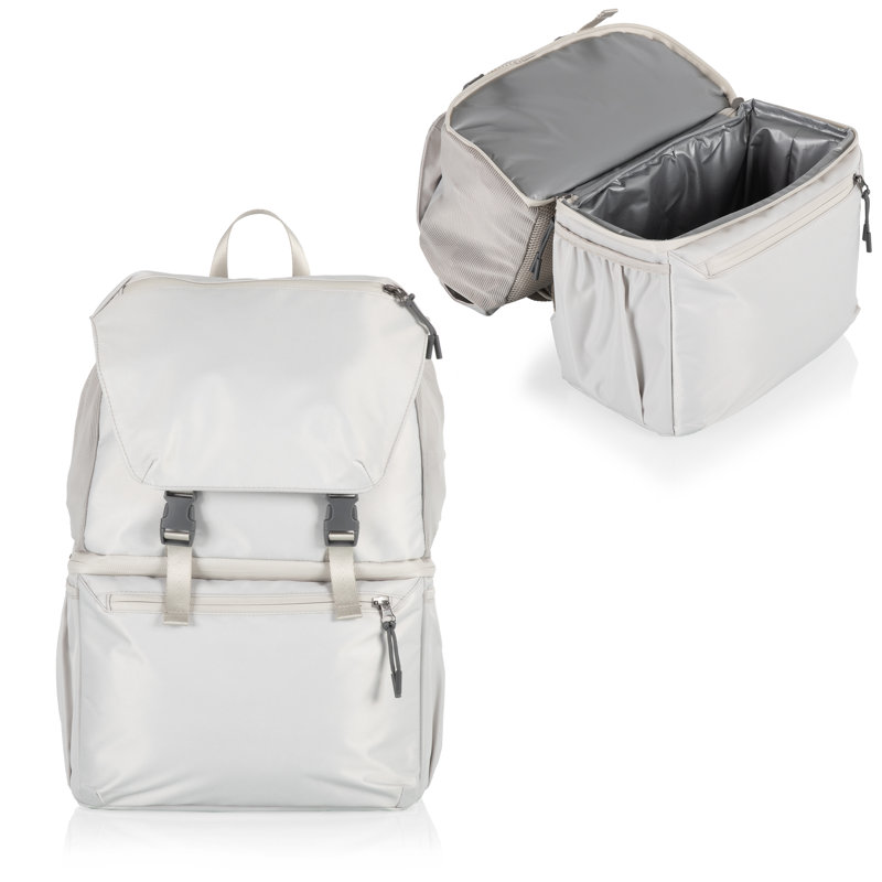 Sac à dos Tarana Cooler fabriqué avec des matériaux recyclés, Gris