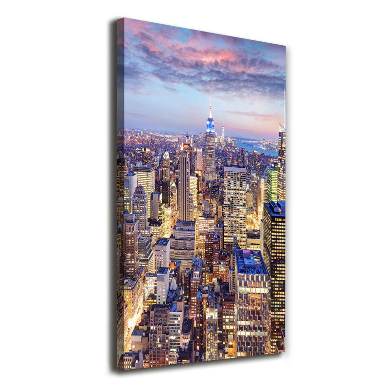 New York - Wrapped Canvas Print