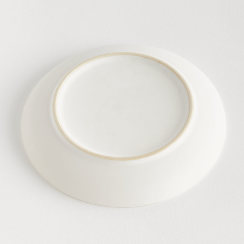 MONARCH BAY APPETIZER PLATE, White/Tan