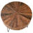 Guidan Reclaimed Acacia Wood End Table, Antique Brown