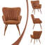 Faux Leather Armchair