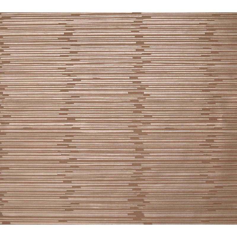 Rouleau de papier peint L 27 pi x l 27 po Boudin, Or