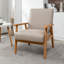 Fauteuil de style moderne Mid-Century de 25,38 po de largeur-1598099393