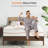 10" Medium Gel Memory Foam Mattress-1521522047