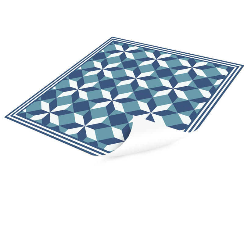 Northgate Non-Slip Geometric Doormat, Square 68cm