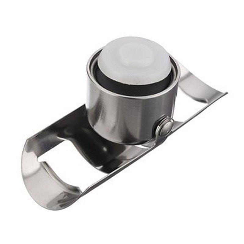 Bouchon scellant pour bouteille de vin en acier inoxydable