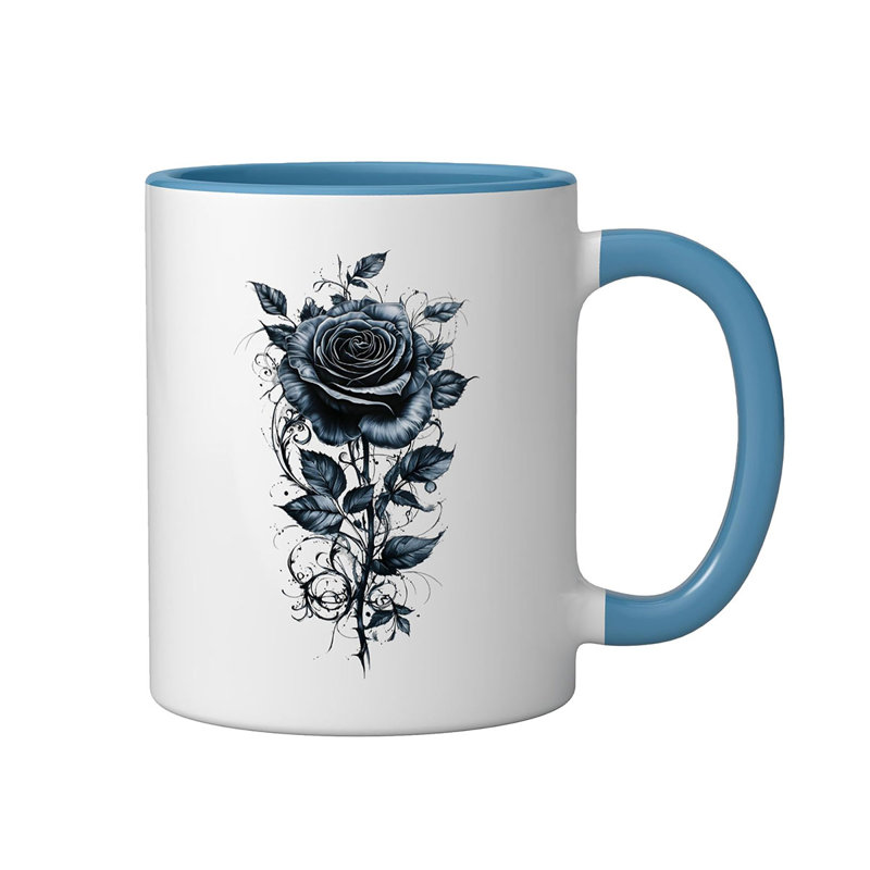 Ceramic Coffee Mug, Blue