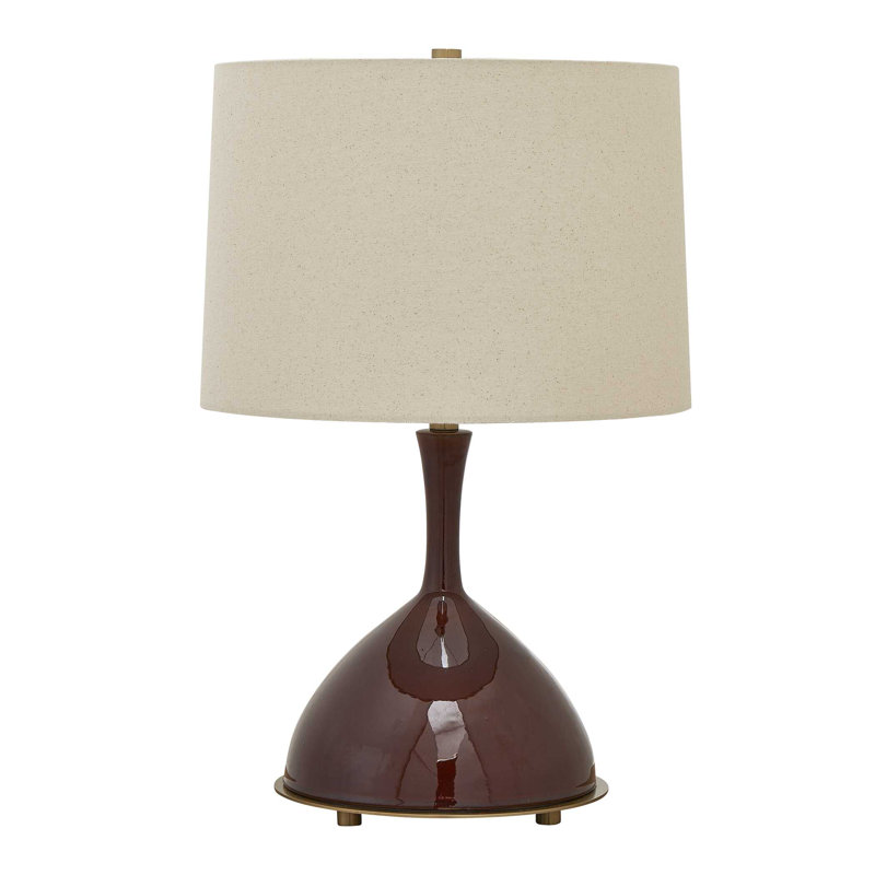 Uttermost Colette Burgundy Table Lamp