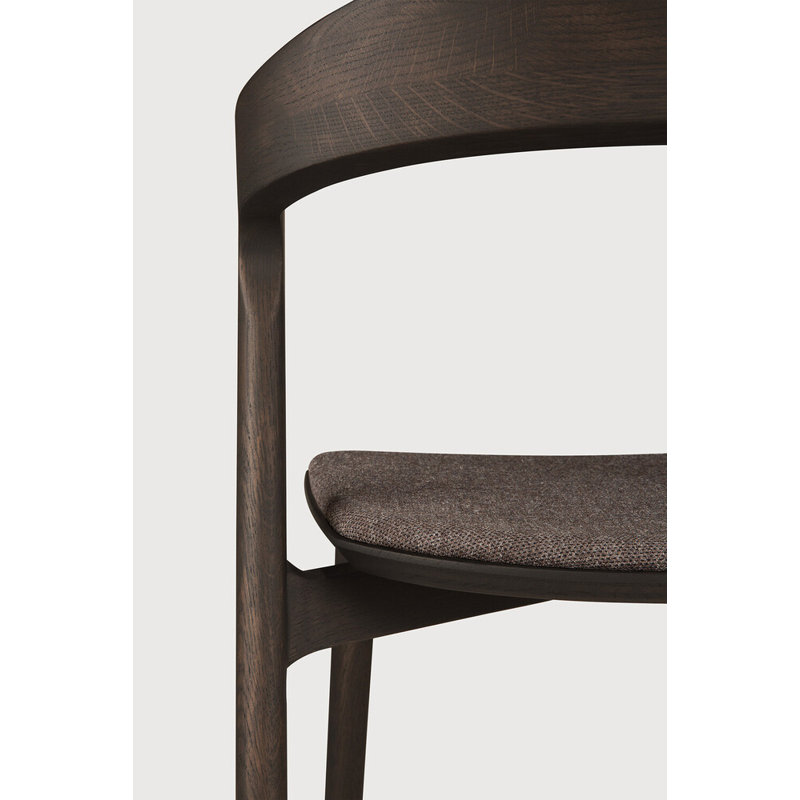 Bok Upholstered Dining Chair, Oak Brown, Oak Brown Nylon/Wool