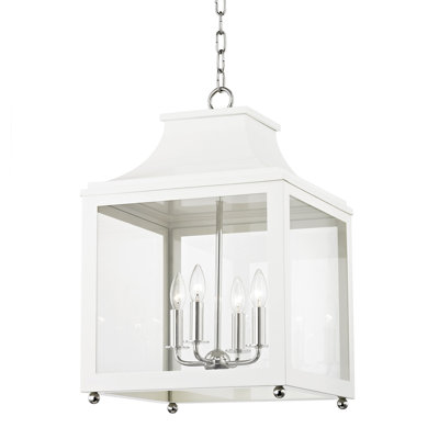 Luminaire suspendu 4 lumières Leigh