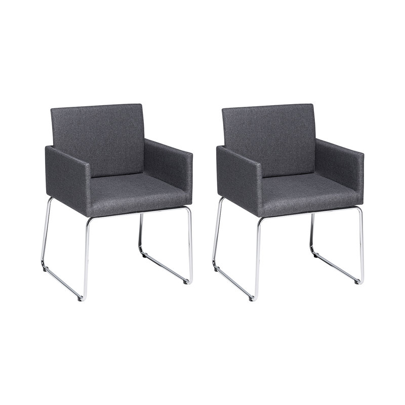 Wieland Upholstered Dining Chair, Grey