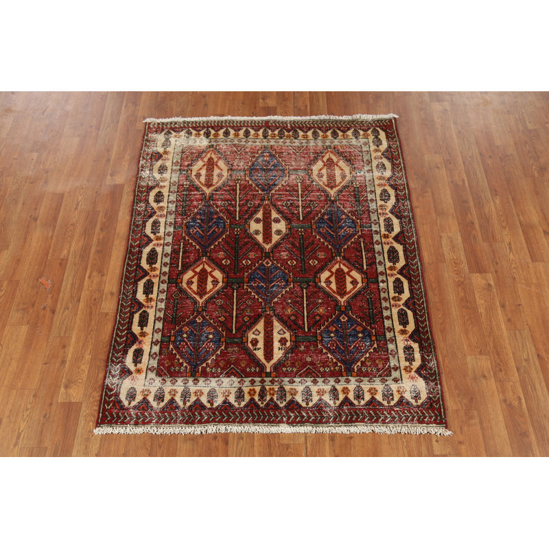 Tapis traditionnel géométrique 4 x 5
