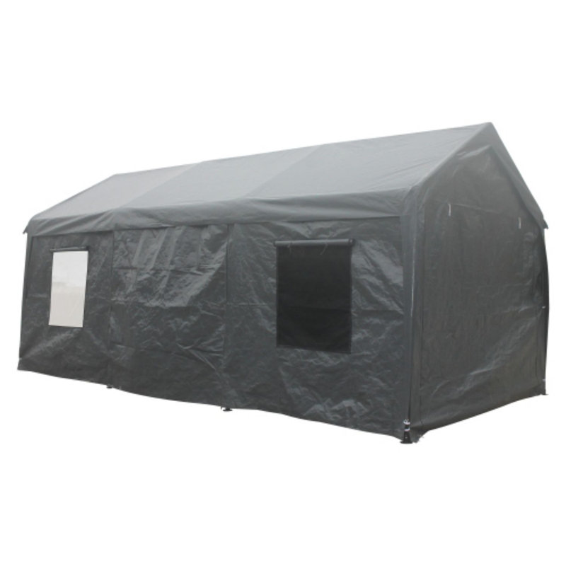Iron Canopy, Gray, 12' x 20'