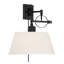Applique murale réglable 1 lumière Judd en noir mat-70337349-70337350