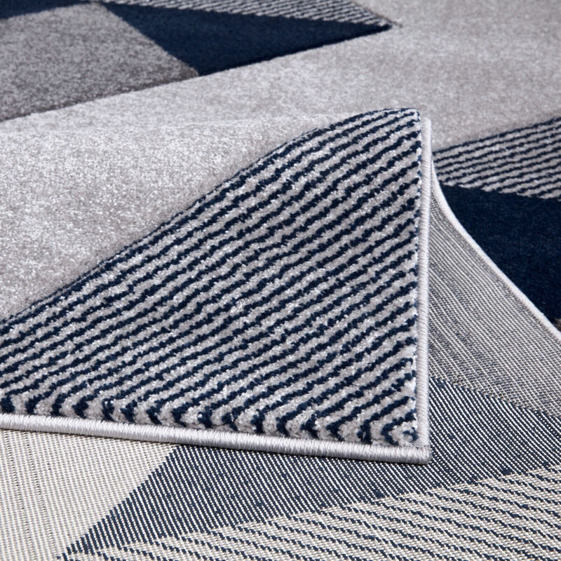 Jenna Geometric Area Rug, Rectangle 120 x 170cm 