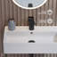 Lavabo de salle de bain mural 22 "avec barre à serviettes Claire-92365461