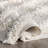 Kaliyanei Diamond Trellis Power Loom Performance Shag Cream Rug-1742399754