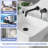 Single-handle Bathroom Faucet with Drain Assembly-101454204