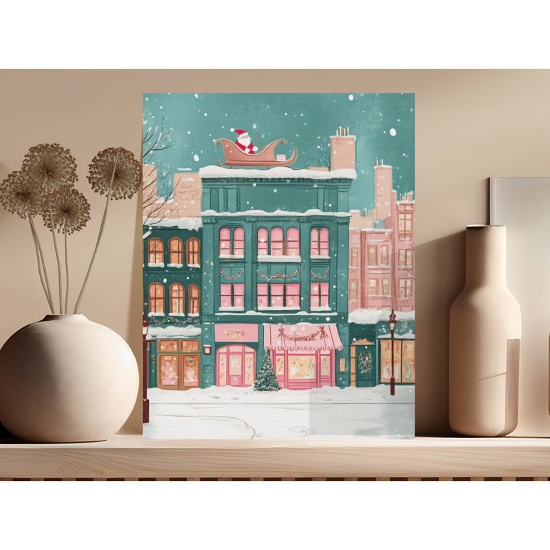 Dvorak Wrapped Canvas Print Set, 15x30
